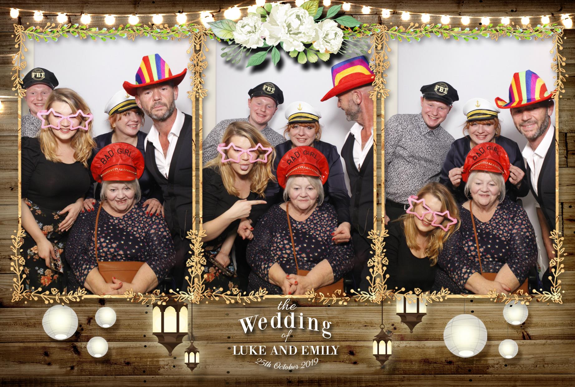 Luke & Emily's Wedding | View more photos from the event at gallery.myphotoboothexperience.co.uk/u/MyPhotoBoothExperienceLtd/Luke-Emilys-Wedding